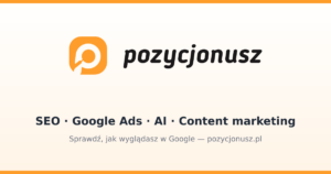 Ranking agencji SEO - Pozycjonusz